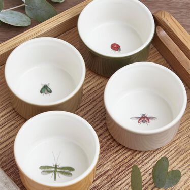 Botanic Garden Set of 4 Ramekins